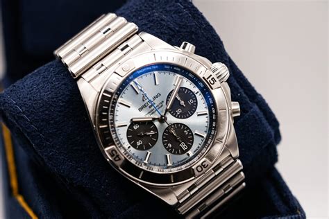 iced breitling|breitling chronomat b01 price.